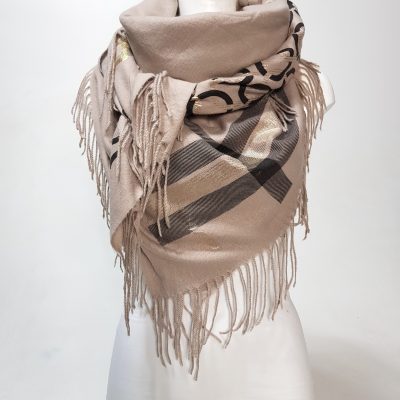 Burberry print sjaal