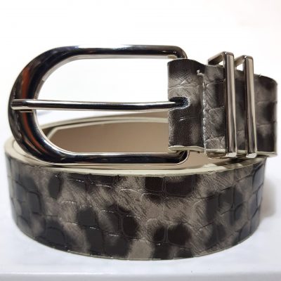 panter riem grijs/taupe