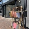 rieten strandtassen met pailletten