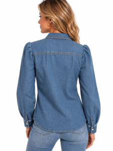 gaudi spijkerblouse met ster