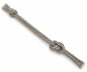 damesriem glitter met kleine shiny steentjes in met knopen als versiering van de riem