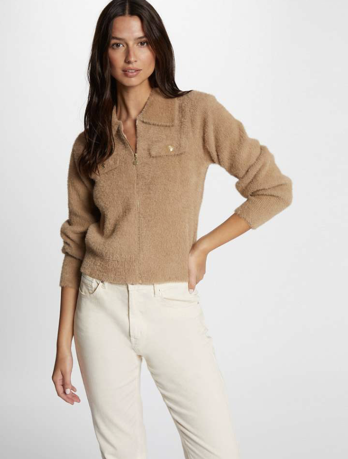 vestje agora beige morgan de toi